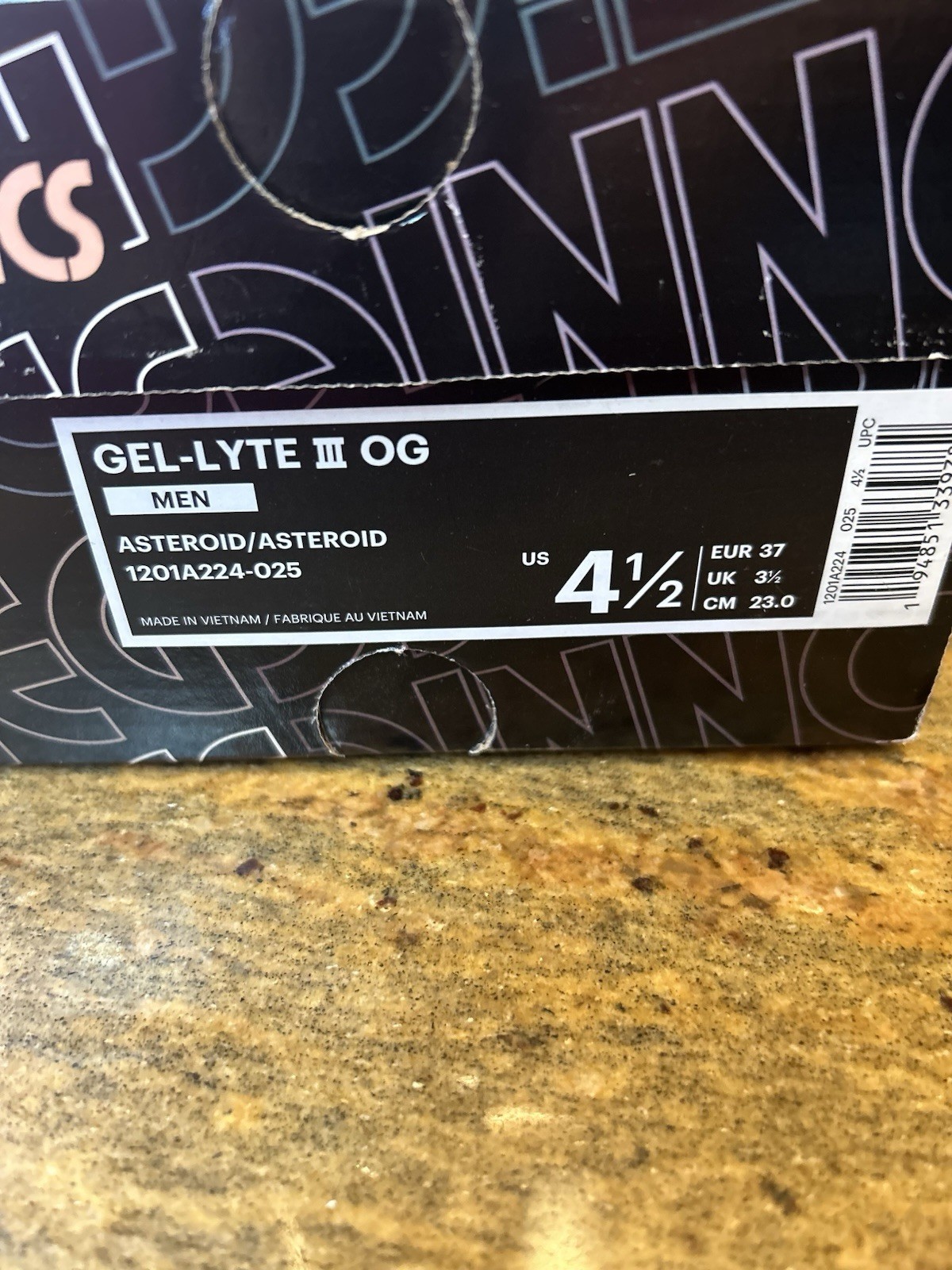 Men’s 4.5/Women’s 6 Ronnie Fieg x ASICS Gel Lyte 3 OG The Palette - Asteroid thumbnail 7