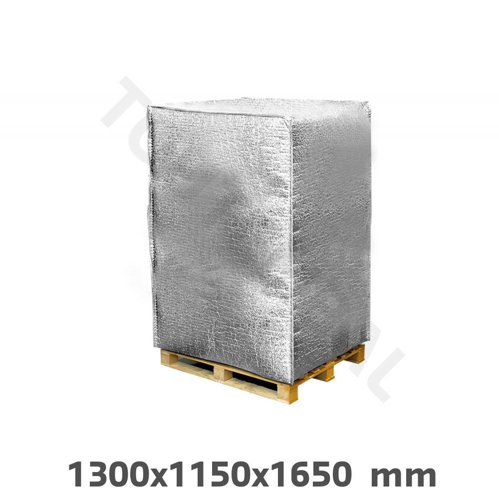 Housse isotherme bulle métallisé protection emballage palette