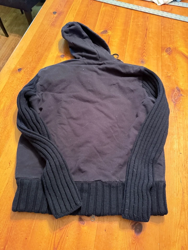 John Varvatos EE. UU. Hombre M SUÉTER SUDADERA CON CAPUCHA T8 Foto 4 de 4