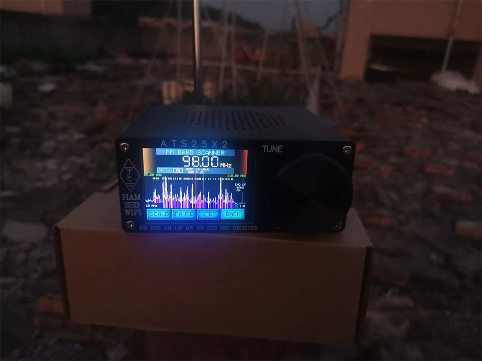 ATS-25X2 FM RDS APP All Band Radio Receiver FM/RDS/AM/LW/MW/SW/SSB 2.4" - Image 4 of 4