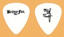 Britny Fox Michael Kelly Smith Vintage Guitar Pick - 1988 Self Titled Tour