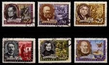 Soviet Union 2208-2213 Stamped #OF586