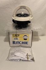 Vintage Ritchie Danforth Globebalance F-82W Flush Mount