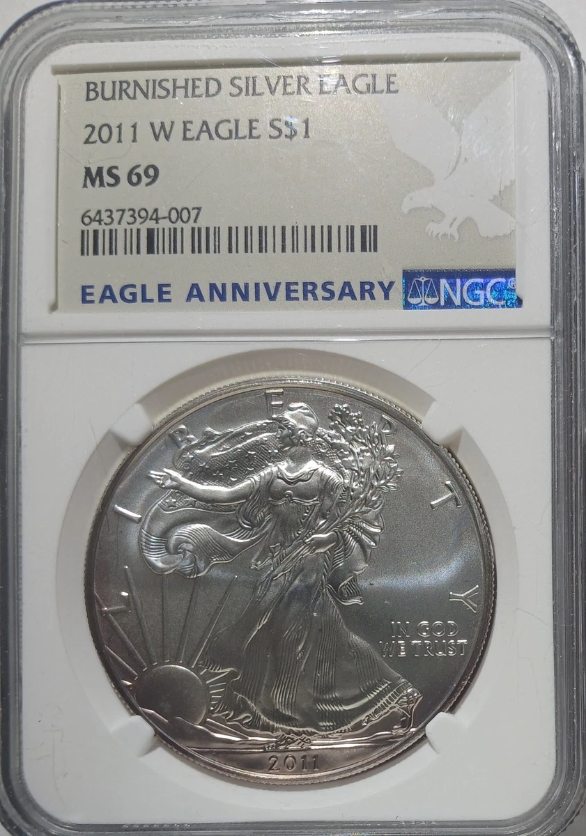 American Eagle MS 69 Graded 2011 Silver Bullion Coins for sale | eBay