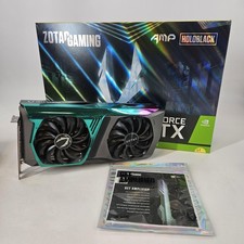 ZOTAC AMP Holo GeForce RTX 3070 8GB RAM - Graphics Card - Excellent Condition