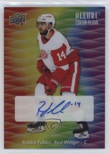2023-24 Upper Deck Allure Color Flow Full Rainbow Robby Fabbri #CFA-RF Auto 1t49