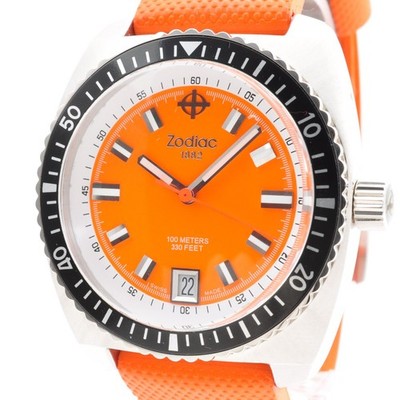 Zodiac SEA DRAGON ZO2202 [AS-IS Not Working] Quartz Mens Watch