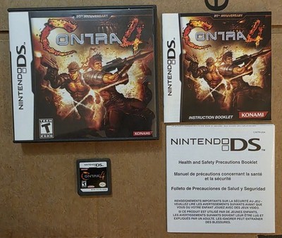 Contra 4 (20th Anniversary Konami, Nintendo DS) Complete CIB - Tested