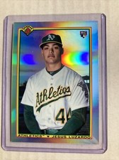 2020 Bowman Chrome #90B-JL- JESUS LUZARDO Refractor 1990 Rookie RC Card.. rookie card picture