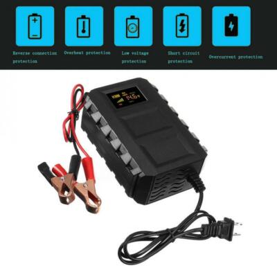 12V 9A Car Full Automatic Wet Dry Lead acid Intelligent Battery Charger 
