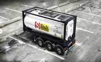 Italeri 3929 Tecnokar Trailer W/ 20Ft Tank In 1:24 Neu Ovp,
