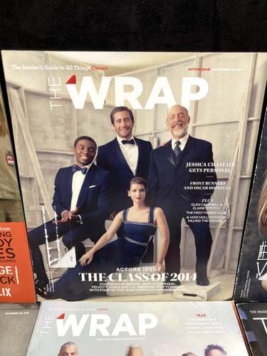 THE WRAP MAGAZINE, LOT OF 9, 2014-2017, THE INSIDER'S GUIDE TO ALL THINGS OSCARS - 第 4/19 張圖片