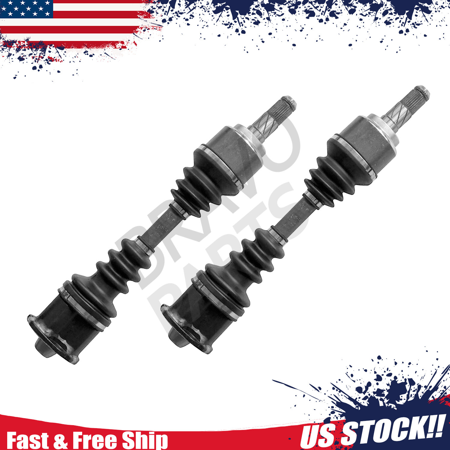 Pair Rear LH+RH CV Joint Axle Shaft Assembly For Datsun 280Z 280ZX