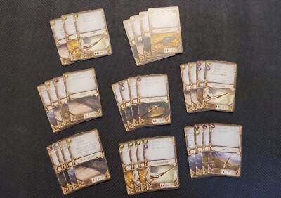 Lord of the Rings - Journeys In Middle Earth - Replacement Weapon Cards