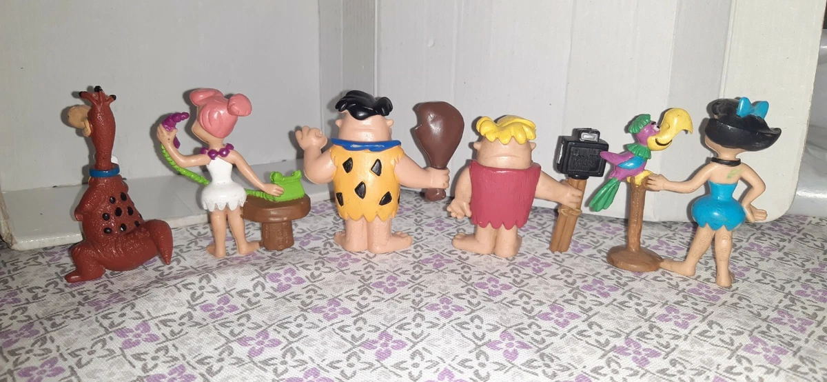 RARE COMPLETE SET THE FLINTSTONES PVC FIGURES. SPANISH EXCLUSIVE. COMICS SPAIN