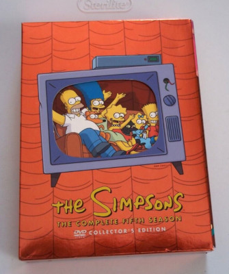 DVD THE SIMPSONS The Complete FIFTH SEASON - 4 Discs - EXTRAS