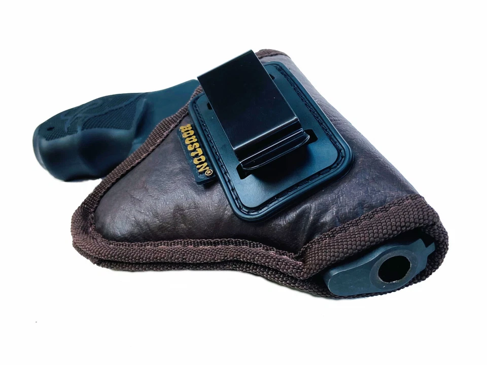 Houston Brown Eco Leather IWB Holster for ROCK ISLAND ARMORY M206 2" Revolver 38 - Image 4 of 4