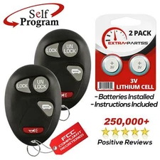 2 For 2001 2002 2003 2004 2005 Pontiac Montana Car Remote Keyless Entry Key Fob