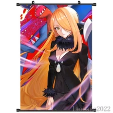 Board Card Game Pokemon Cynthia HD Print Scroll Poster Wall Art Picture Decor