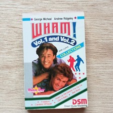 WHAM vol. 1  2 - Rare Malaysia Clamshell Cassette Music Star George Micheal