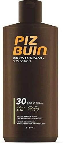 Loción Corporal Hidratante Piz Buin SPF 30 Alta Protección 200ml