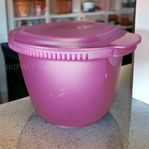 TUPPERWARE I60 FORNO ROTONDO PASTA-MEISTER 3,0 L VIOLA - Foto 2 di 2
