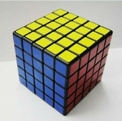 Sengso 5x5 Magic Ultra-Smooth Puzzle Magic Rubix Würfel Schwarz