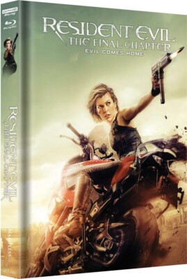 Resident Evil: The Final Chapter - 2-Disc Mediabook (4K UHD+BD) (Cover A)