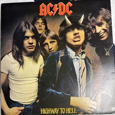 AC/DC レコード AC/DC Highway to Hell 1979 Vinyl LP Album SD 19244 Atlantic Stereo