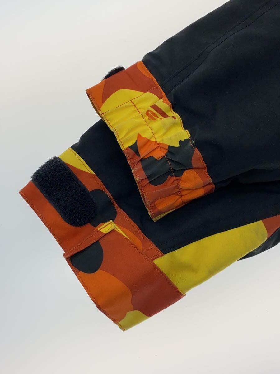 ジャケット・アウター BAPE TIGER ORANGE CAMO SNOW BOARD L BAPE Tiger hoodie snowboard jacket orange camo A Bathing Ape