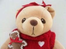 Enesco Cherished Teddies 1999 Plush Cookie Bear Priscilla Hillman Stuffed 8" Toy