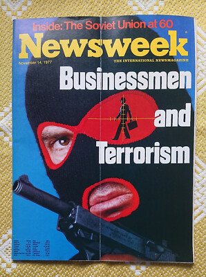 Newsweek 11/1977 Businessmen and Terrorism The Soviet Union Skateboard Fever