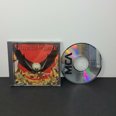 Spread Eagle Self Titled CD Hard Rock/Glam Metal 1990 MCAD-6383 Rare HTF OOP VGC