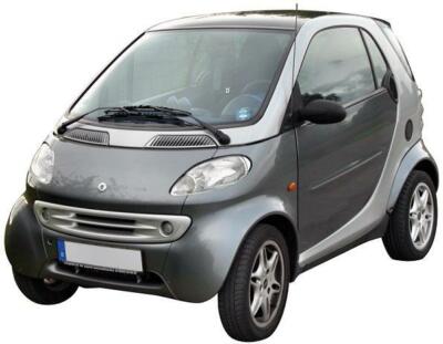 Paraurti Posteriore Centrale Per Smart Fortwo (450) 1998-2006 - In Plastica Da Verniciare, Ricambio Compatibile