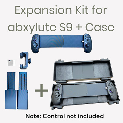 Expansion Kit for Abxylute S9 + Case   DIY Grip for ROG Z13, iPad Pro & Tablets