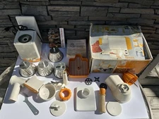 Moulinex 254 Vintage Meat Grinder Salad Maker Juicer Complete W/ Box