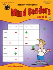 Mind Benders Level 5 Workbook, Deductive Thin...