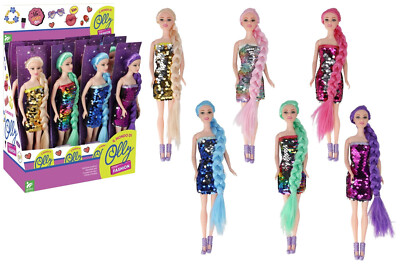 GLOBO - FASHION DOLL WITH SEQUINS - SALE UNOTARIA RANDOM SUBJECT