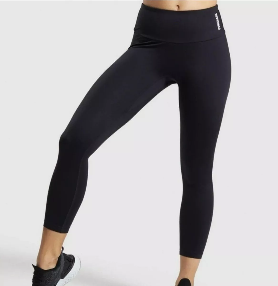 Gymshark Black Training 7/8 Leggings Size S