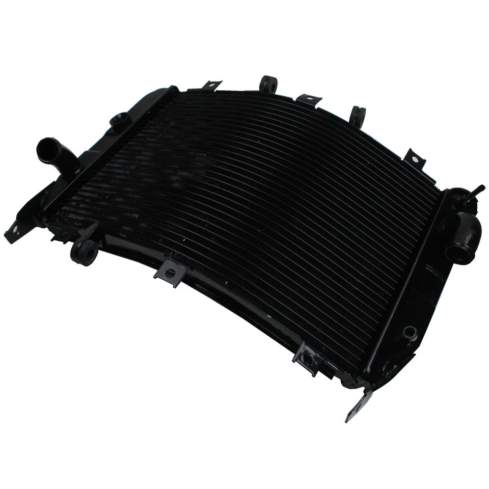 Engine Cooling Radiator Cooler Fit For Kawasaki Ninja ZX6R ZX636 2003 2004 Black - Image 4 of 4