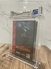 Mortal Kombat 2 Sega Genesis Midway Factory Sealed Video Game Wata 8.0 Graded II