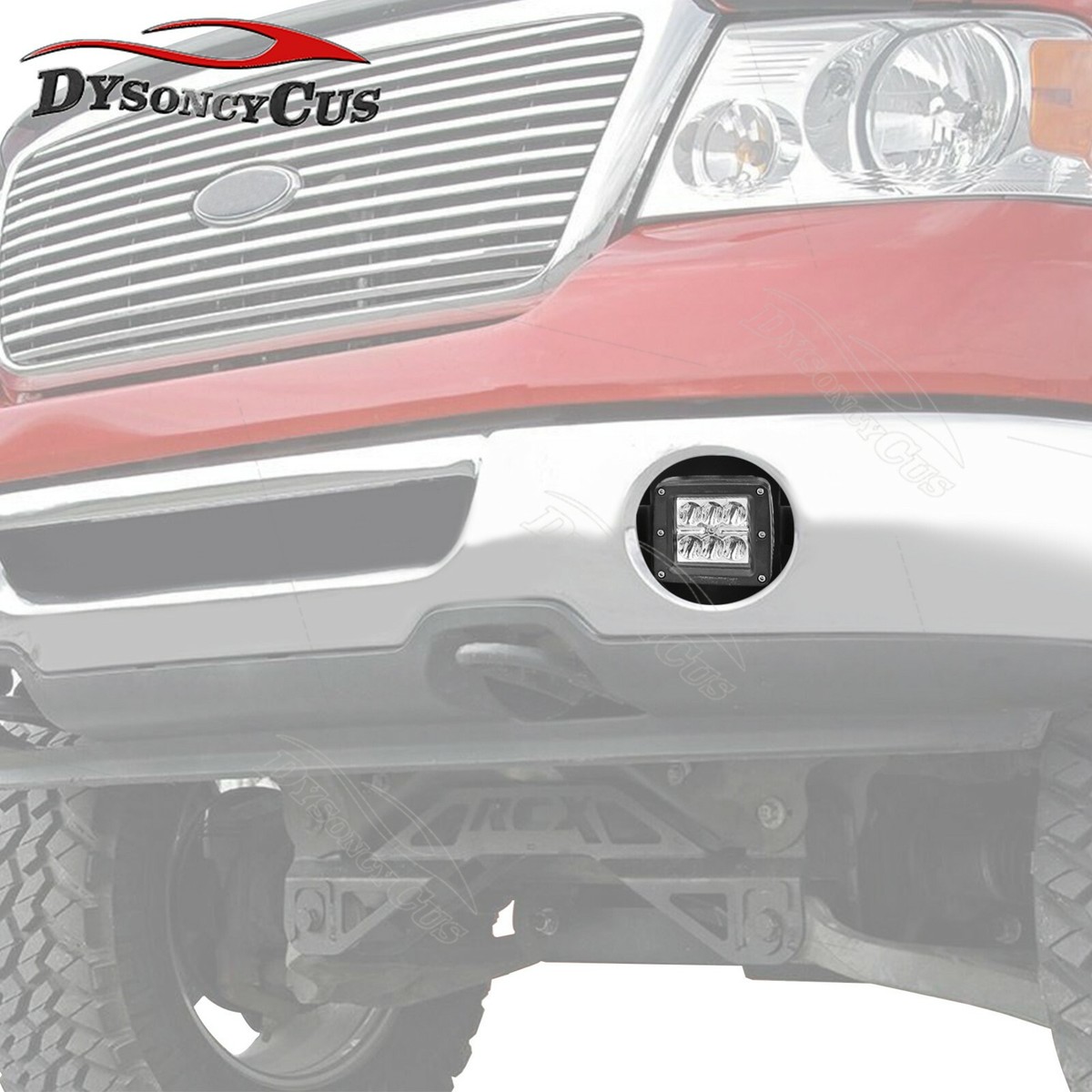 elf bar vape uk 24W LED Fog Light Pod Lower Bumper Plug&Play Wire Kit For Ford F150 Pickup  15-17