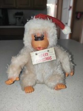 Vintage Russ Berrie  Gonga  the Thumb Sucking Merry Christmas Gorilla