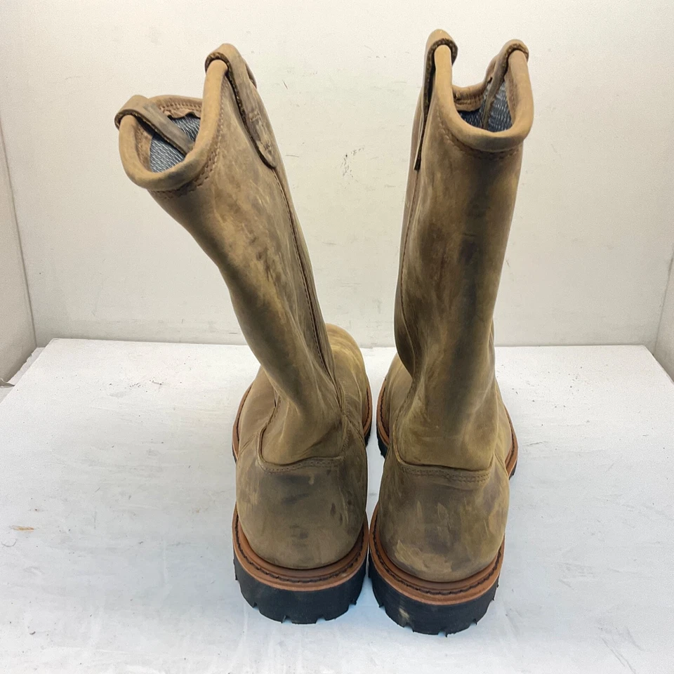 Botas de liniero Halls Matterhorn 640W para hombre *Hechas en EE. UU.* marrón talla 11EE Foto 3 de 4