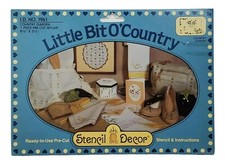 Stencil Decor Stencils Country Garden Floral Pineapple Pre Cut Reusable 1961