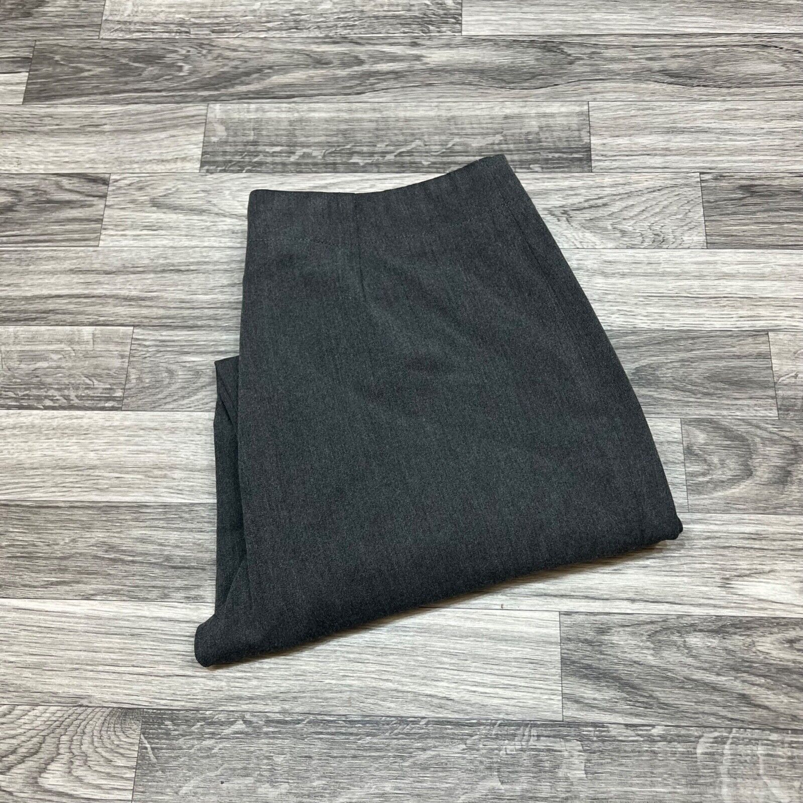 TALBOTS Women's Gray Classic Slim Dress Pants Size 6 Regular 