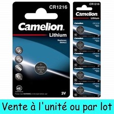 Piles boutons Lithium 3V - Au choix : CR2032 CR2025 CR2016 CR1632 CR1620 CR1616