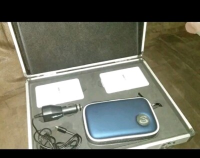 GameStop Aluminum Silver Hard Metal Storage Carry Case For Nintendo DS Lite 