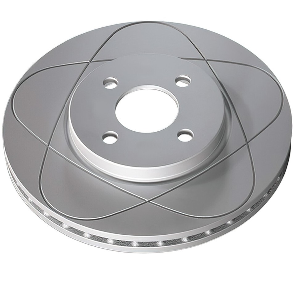 PowerStop Rear Semi-Coated Rotor Kit | 1998–2005 Volkswagen Passat (SC515) main image 0