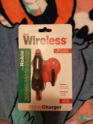 Just Wireless Nokia Mobile Car Charger